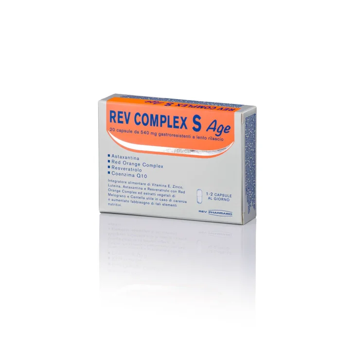 Rev Complex S Age Integratore AntiAge 20 Capsule