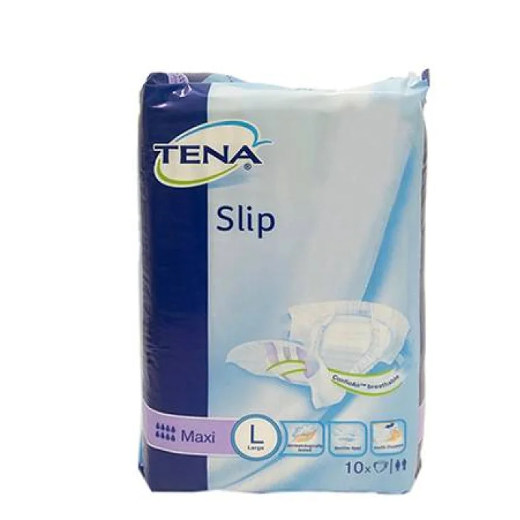 Tena Slip Pannolone per Incontinenza a Mutandina Maxi L 10 Pezzi