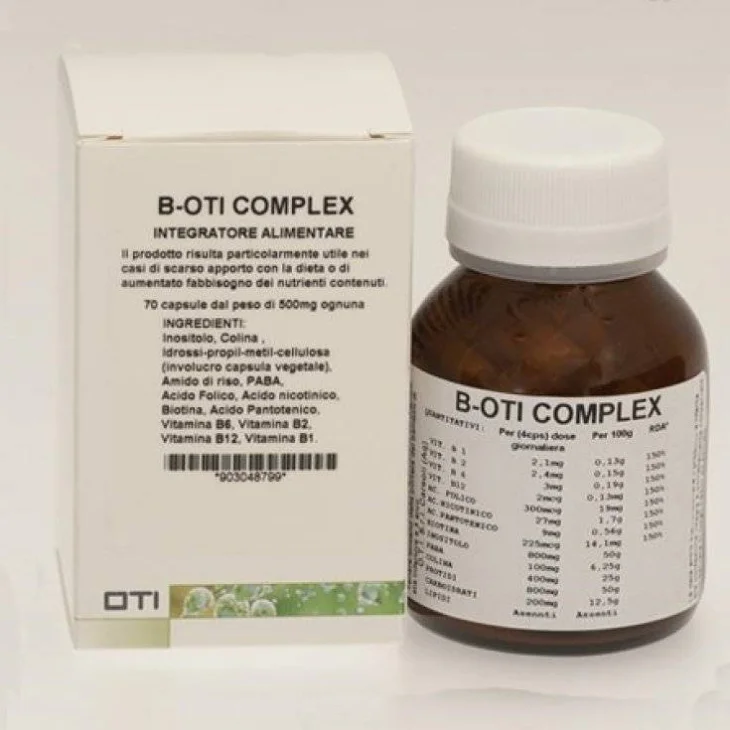 Oti B-Oti Complex Integratore Vitaminico Nuova Formulazione 60 capsule