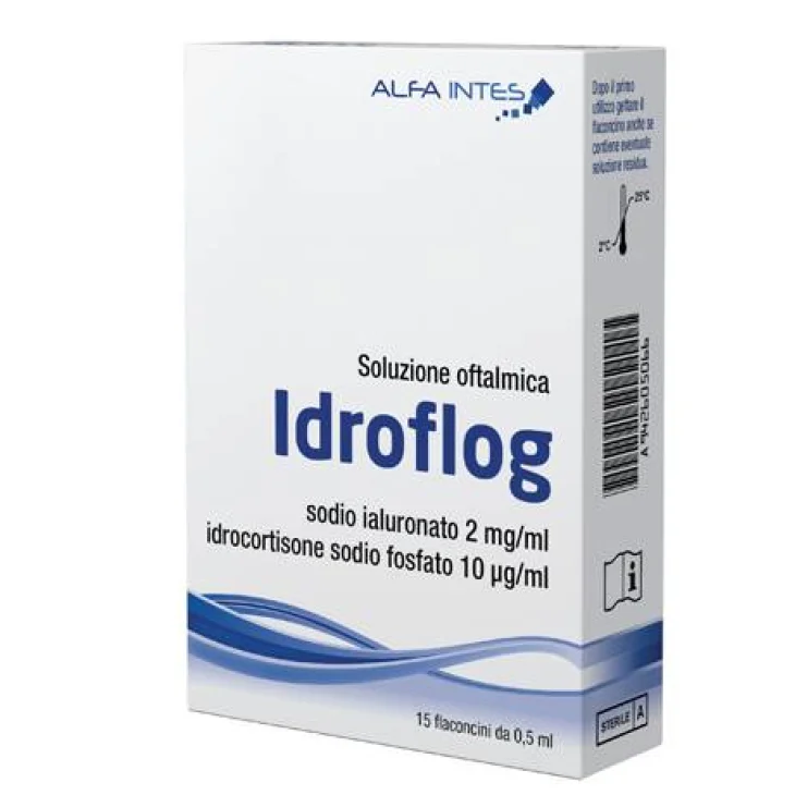 Idroflog Soluzione Oftalmica 15 Flaconcini da 0,5 ml