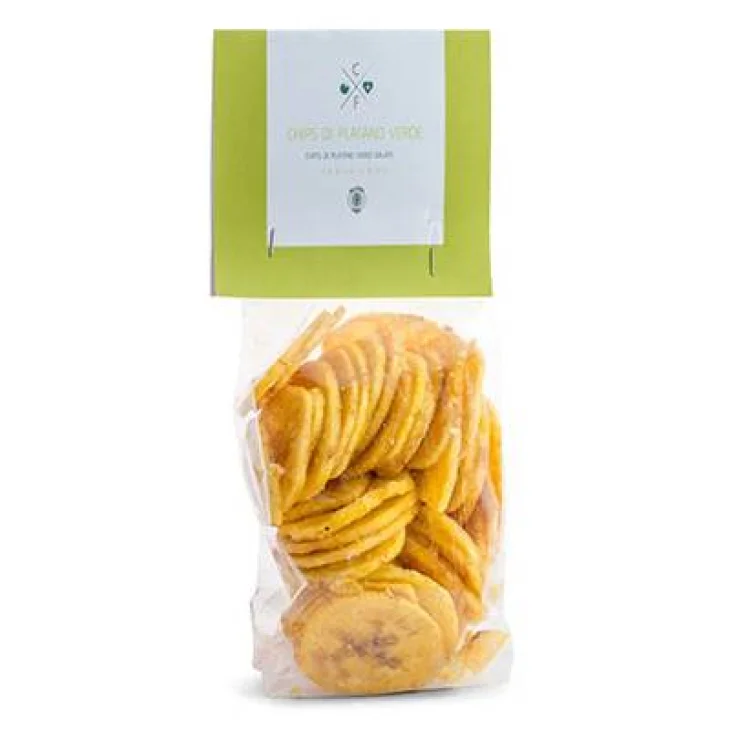 CROSS-FOOD CHIPS DI PLATANO VERDE 60 G