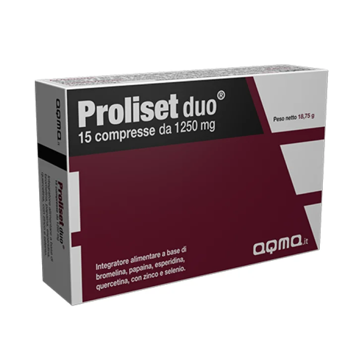 Aqma Proliset Duo Antiossidante 15 Compresse