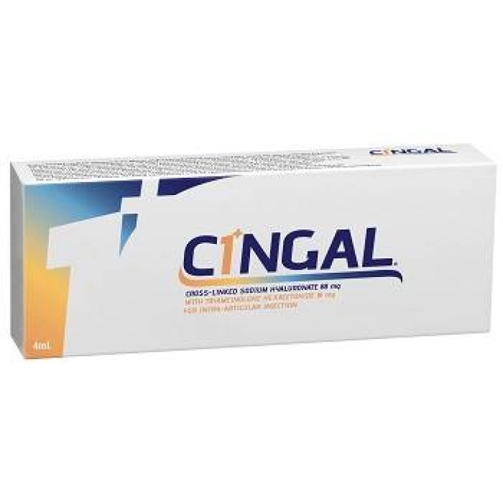 Cingal Siringa Preriempita con 4,5 MG/ML Triamcinolone Esacetonide