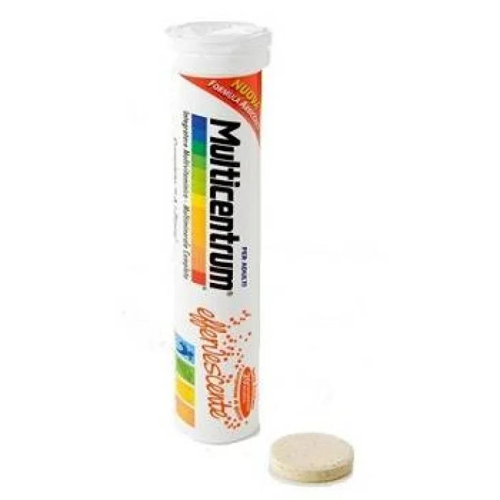 Multicentrum Adulti Effervescente Integratore multivitaminico 20 Compresse