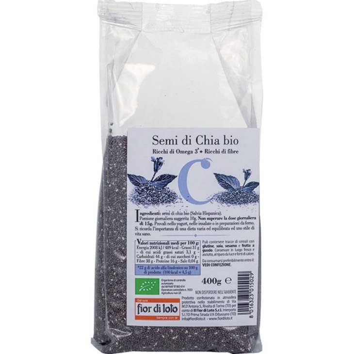 Fior di Loto Semi Di Chia Bio 400 g