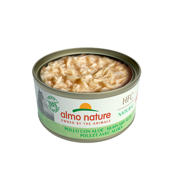 Almo Nature Hfc Cat Light Cibo umido per gatti con Pollo Con Aloe 70 g