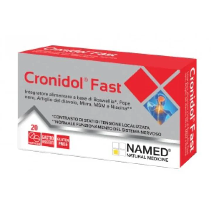 Named Cronidol Fast Integratore per il sistema nervoso 20 Compresse