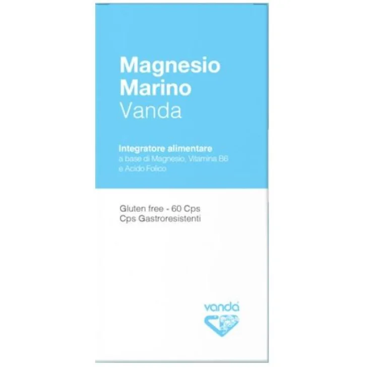 Vanda Omeopatici Magnesio Marino 60 Capsule