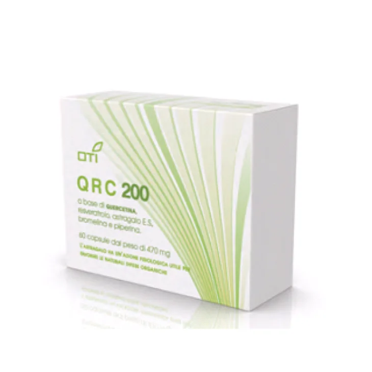 QRC 200 Integratore con azione antiallergica 60 capsule