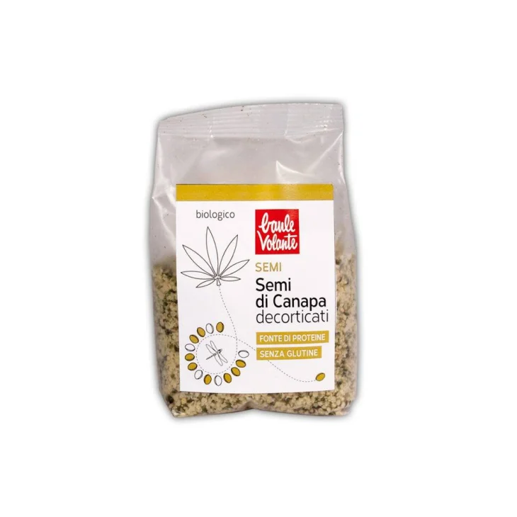 Baule Volante Semi di Canapa Decorticati Bio 200 g