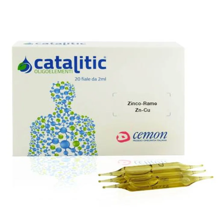 Cemon Catalitic Oligoelementi Zinco Rame Zn-Cu 20 Fiale 2 Ml