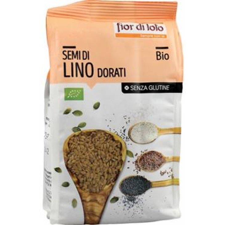 Fior di Loto Biotobio Semi di Lino dorati Bio 400 g