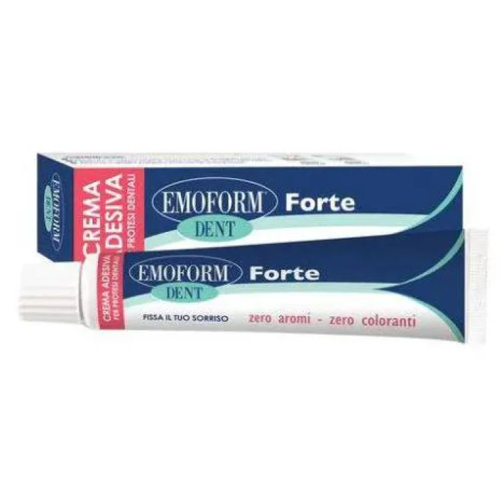 Emoform Dent Forte Crema adesiva per protesi dentaria 70 g
