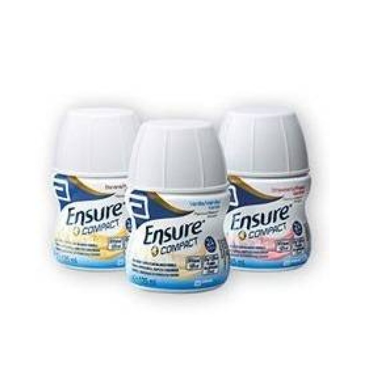Ensure Compact Vaniglia per la malnutrizione 4 Bottiglie da 125 ml