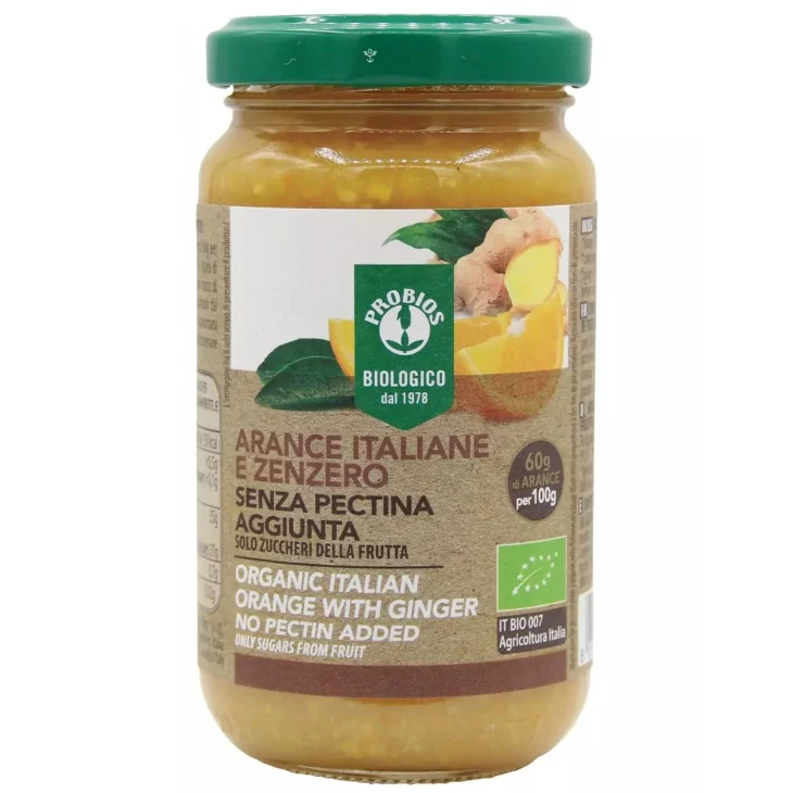 Probios Composta di Arance e Zenzero senza Pectina 220 g