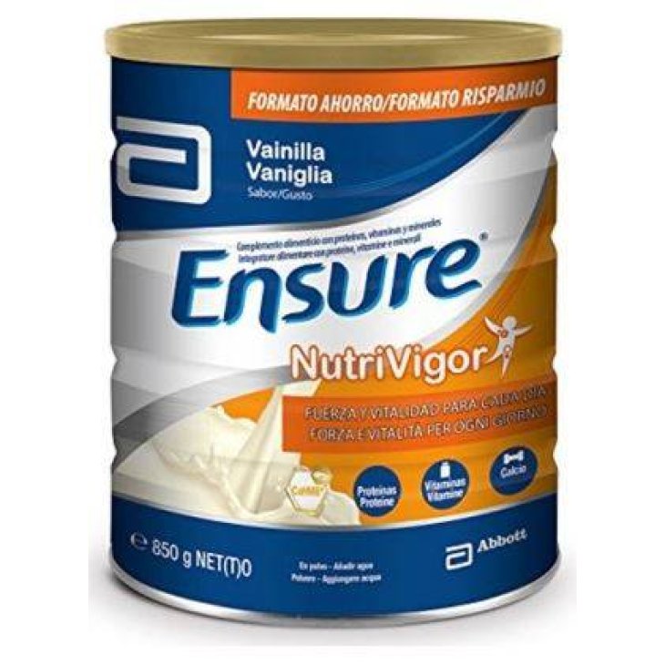 Ensure Nutrivigor Vaniglia per la crescita di muscola e ossa 850 g