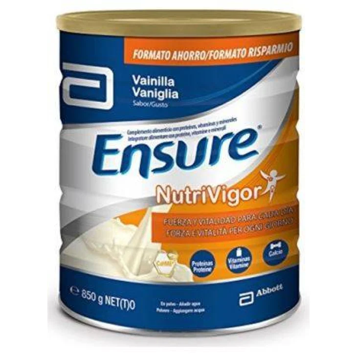 Ensure Nutrivigor Vaniglia per la crescita di muscola e ossa 850 g