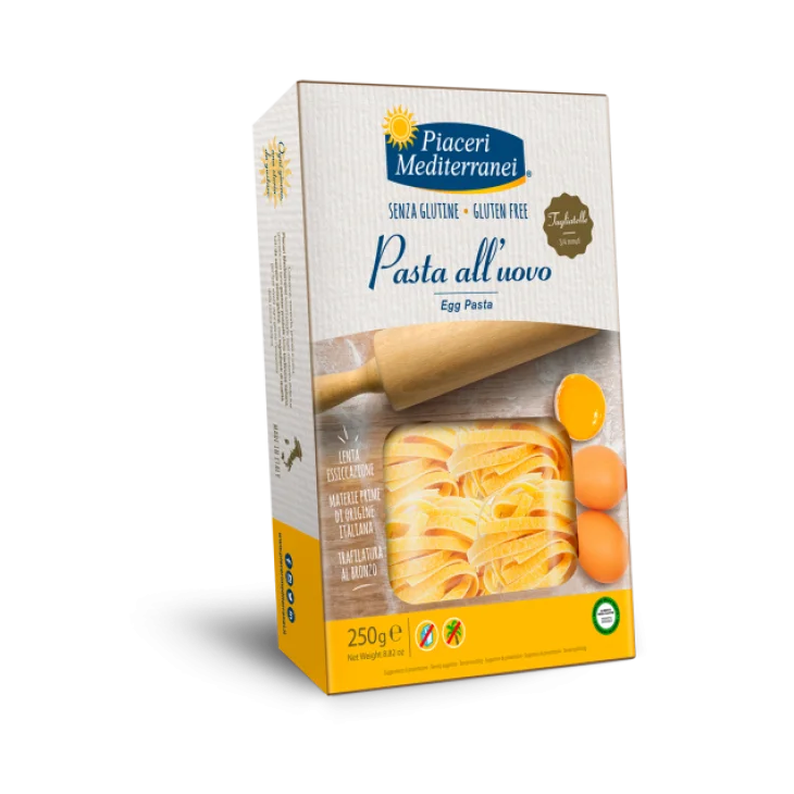 PIACERI MEDITERRANEI TAGLIATELLE UOVO 250 G