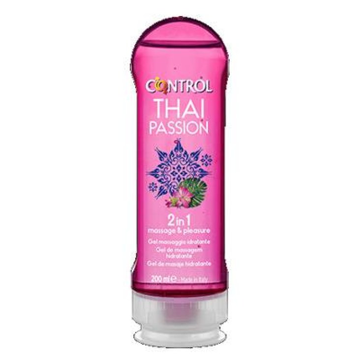 Control Gel per Massaggi 2 in 1 Thai Passion Idratante e Lubrificante 1 pezzo