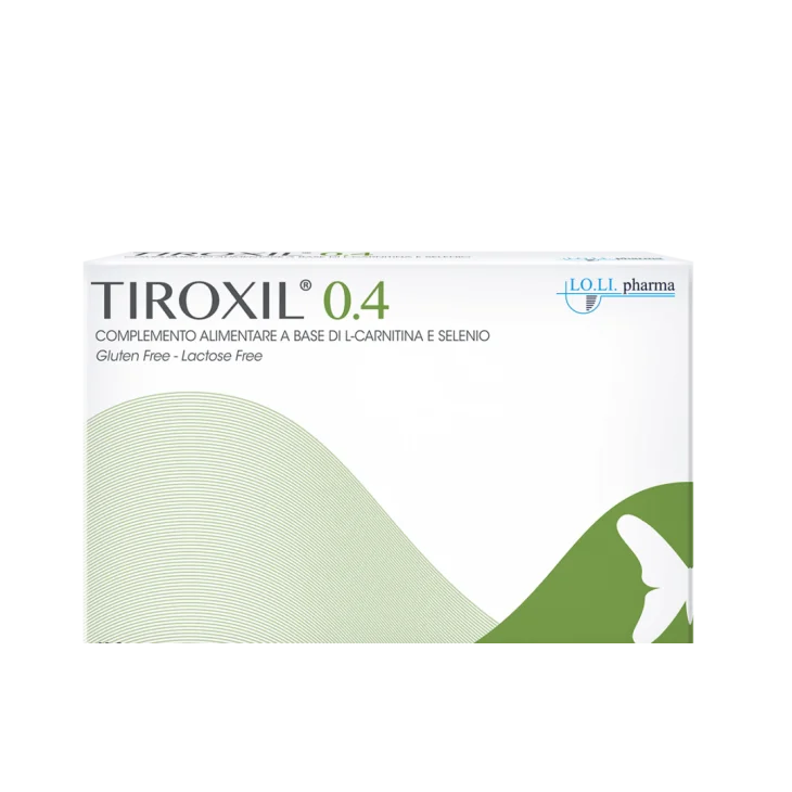 Tiroxil 0,4 Integratore Funzione Tiroidea 30 Compresse