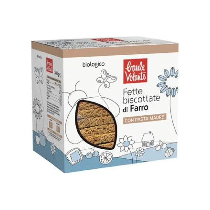Baule Volante Fette Biscottate Farro 300 g