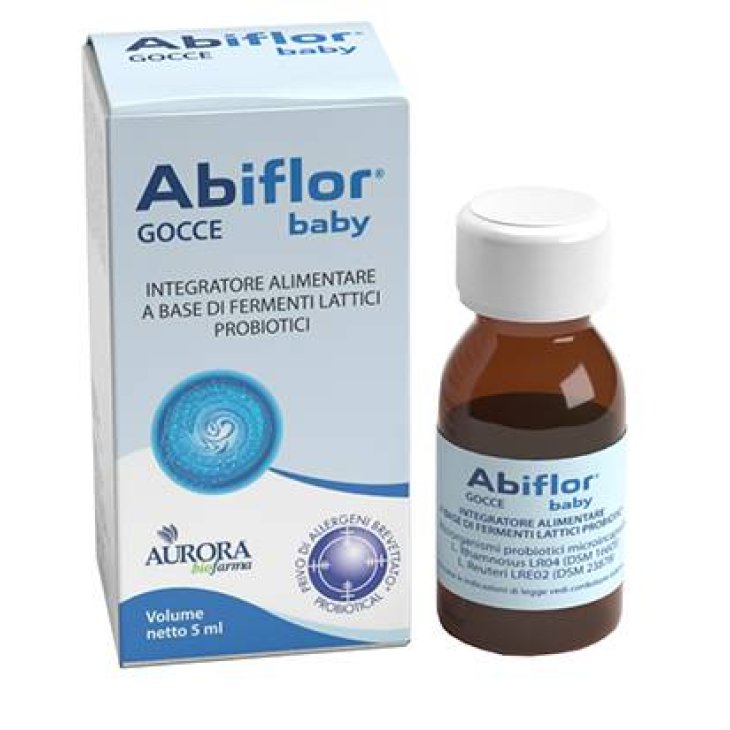 Abiflor Gocce Baby Fermenti Lattici 5 Ml