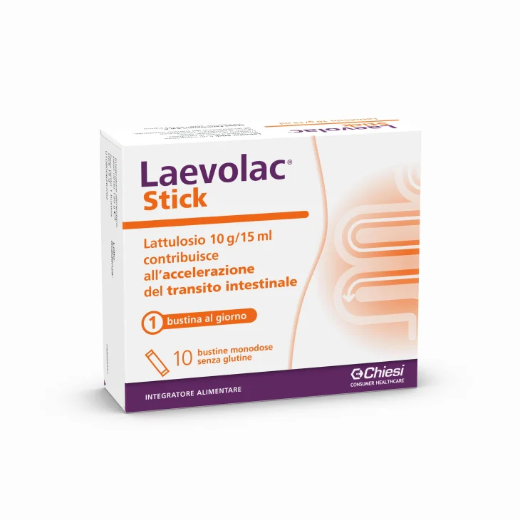 Laevolac Stick Integratore Stitichezza 10 Sticks