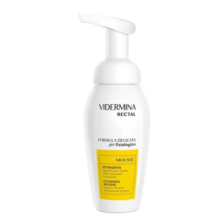 Vidermina Rectal Mousse Detergente Specifico Emorroidi 200 ml