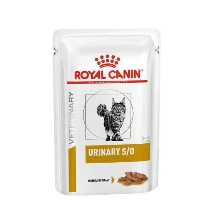 Royal Canin Multipack Diet Urinary S/O Sfilaccetti Per Gatti 12 Bustine Da 85 g