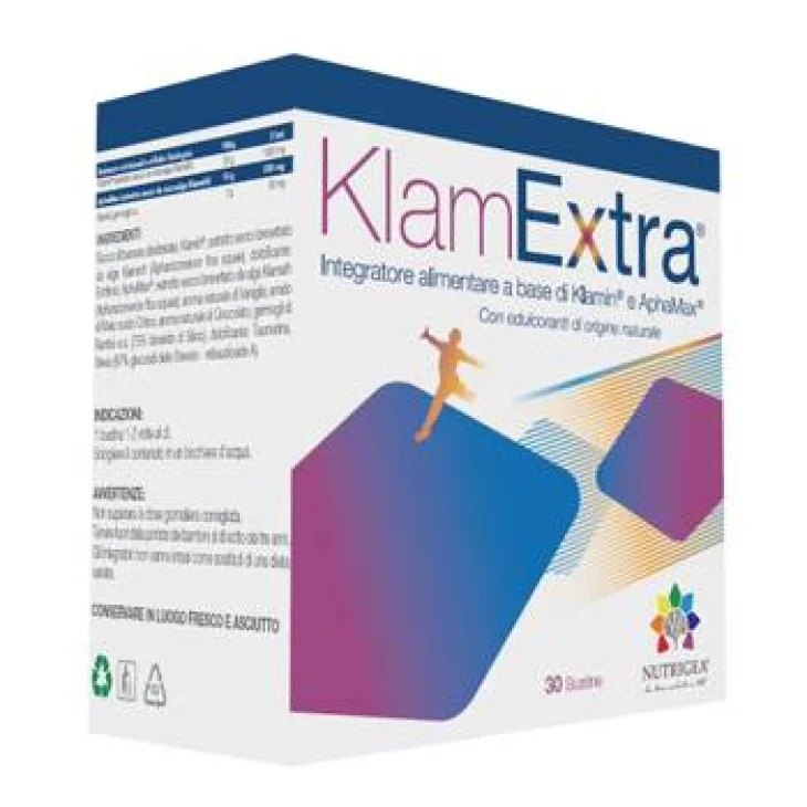 Nutrigea Klamextra Integratore 30 Bustine