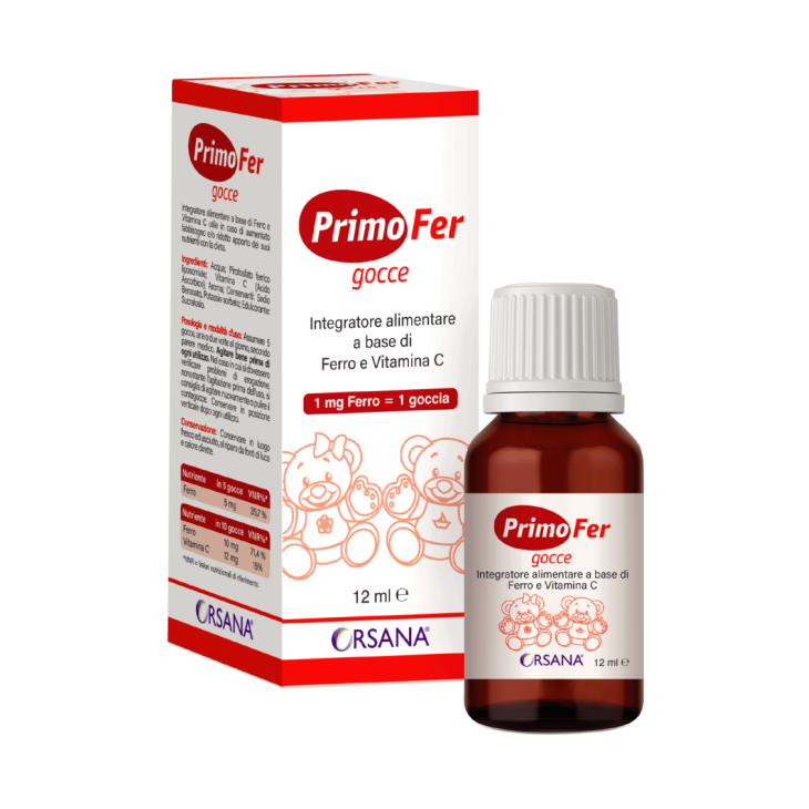 Orsana Primofer Integratore Ferro Neonati Gocce 12 ml