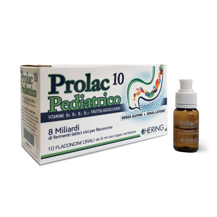 Hering Prolac10 Pediatrico Fermenti Lattici 10 Flaconcini 8 ml
