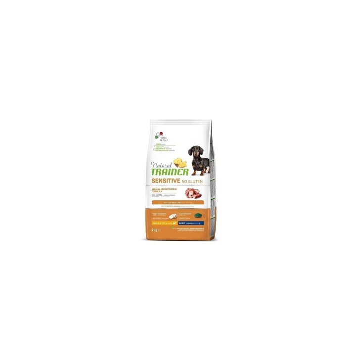 Natural Trainer Sensitive No gluten Alimento per cani adulti small/toy 2 kg