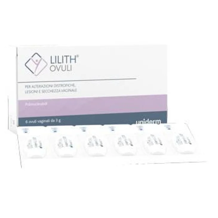 Uniderm Lilith Ovuli vaginali 6 Pezzi