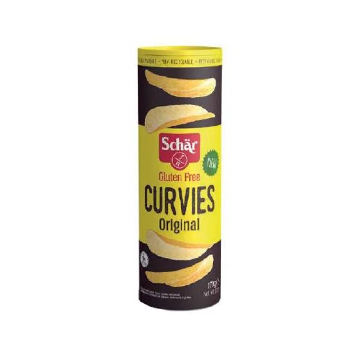 Schar Curvies Original Chips di patate senza glutine 170 g