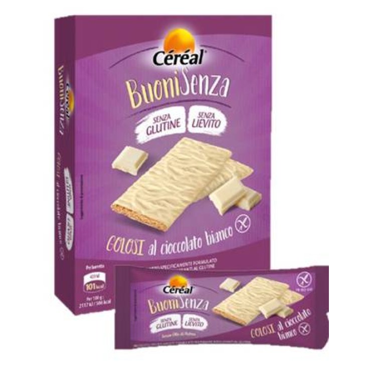 Cereal Buoni Senza Golosi al Cioccolato Bianco Senza Glutine 120 g
