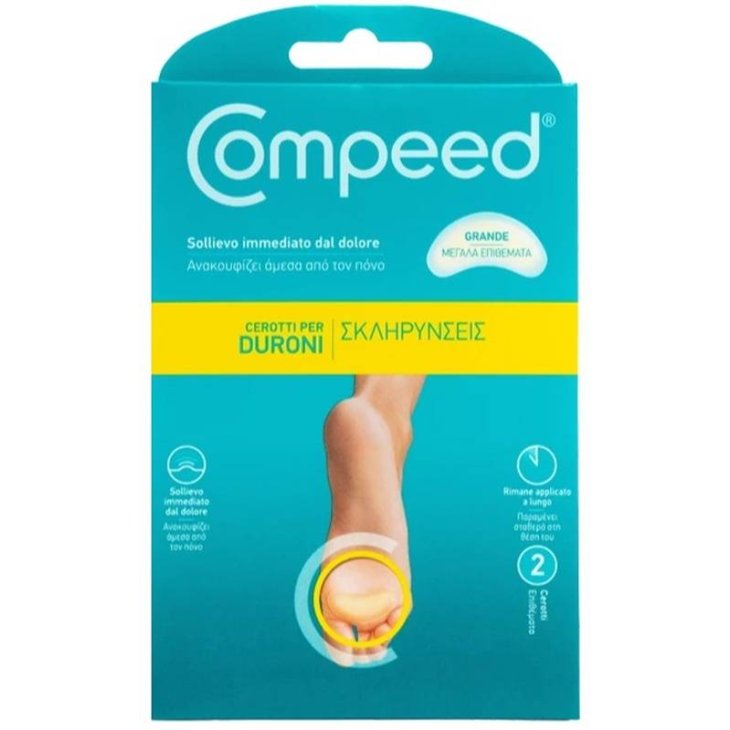 Compeed Cerotti Per Duroni Grande 2 Pezzi