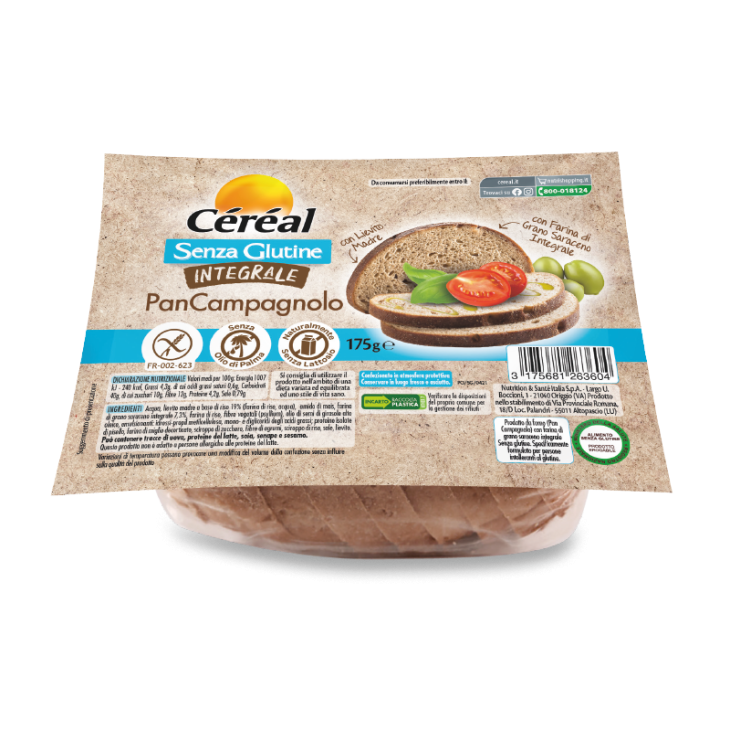 Cereal Senza Glutine Pan Campagnolo Integrale 175 g