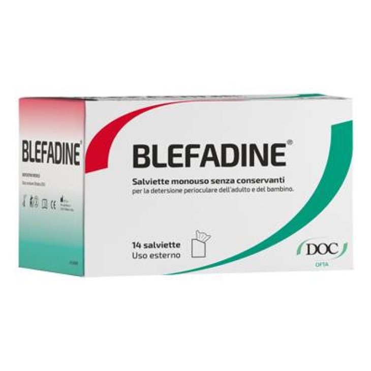 Blefadine Salviette per la detersione perioculare 14 Salviette