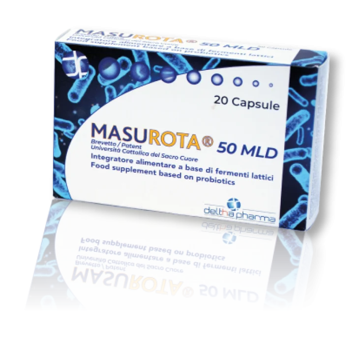 Delta Pharma Masurota 50Mld Fermenti Lattici per l'equilibrio intestinale 20 capsule