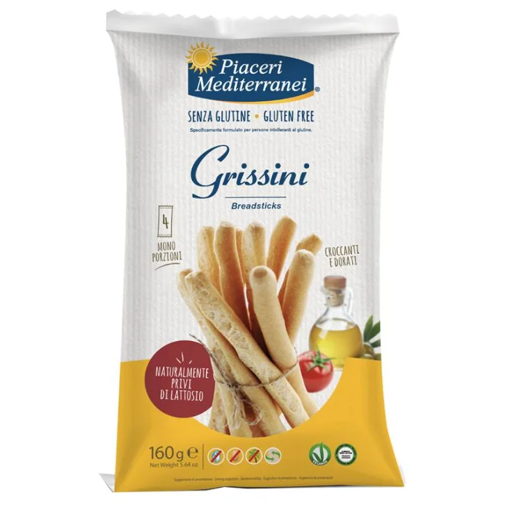 Piaceri Mediterranei Grissini senza Glutine 160 g