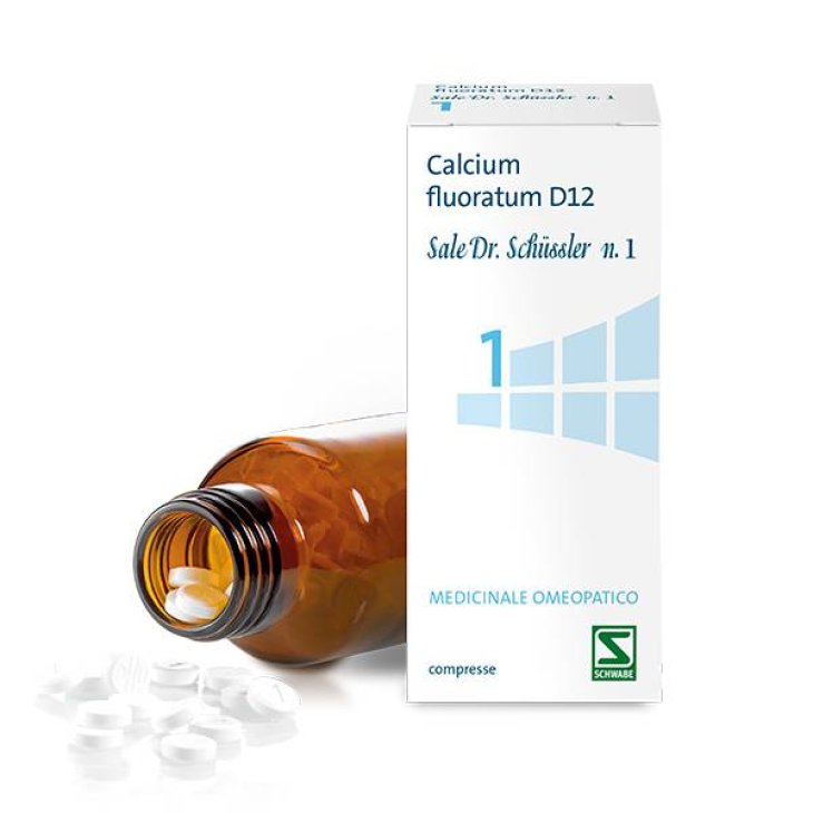 CALCIUM FLUORATUM D12 SALE DR.SCHUSSLER N.1*D12 200 cpr flacone