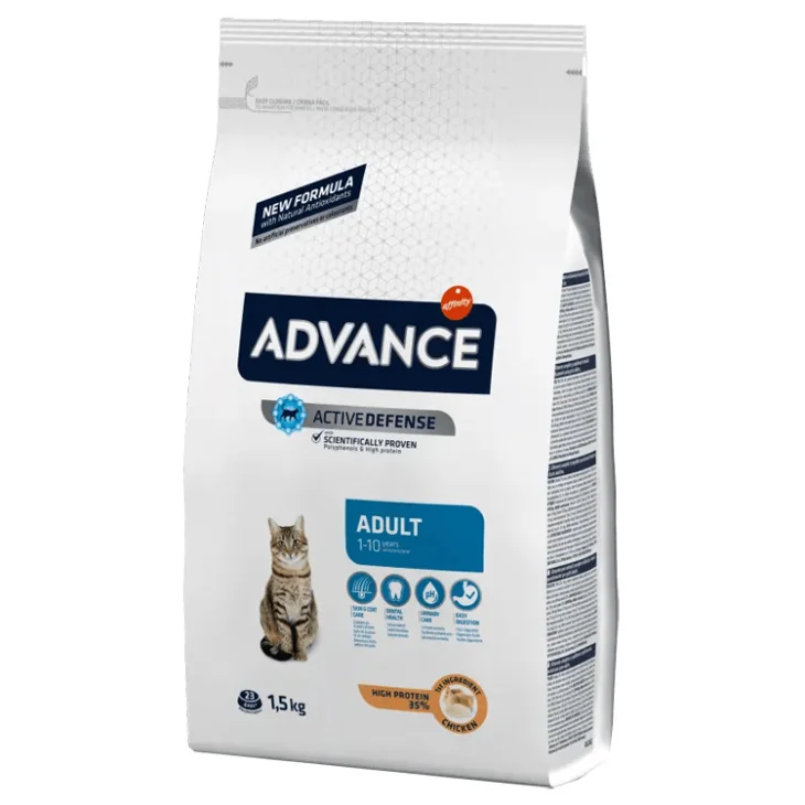 ADVANCE CAT ADULT CHICK&RICE 1,5 KG