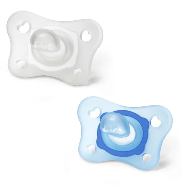 CHICCO GOMMOTTINO BOY SILICONE 0-2 MESI 2 PEZZI ITA C