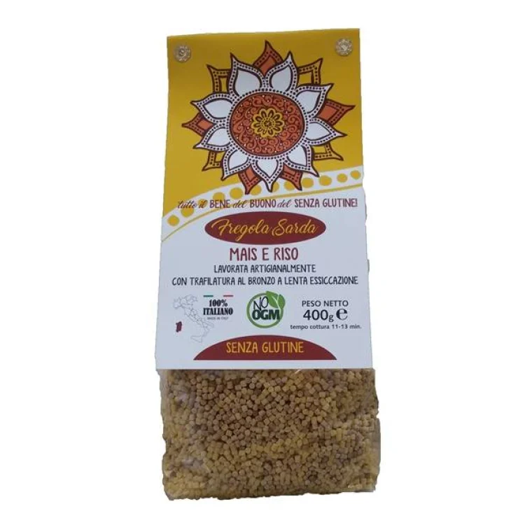 FREGOLA SARDA MAIS E RISO 400 G