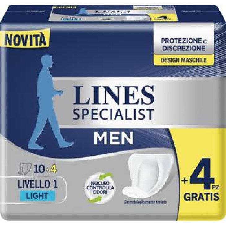 Lines Specialist Pannoloni Men Livello 1 14 Pezzi
