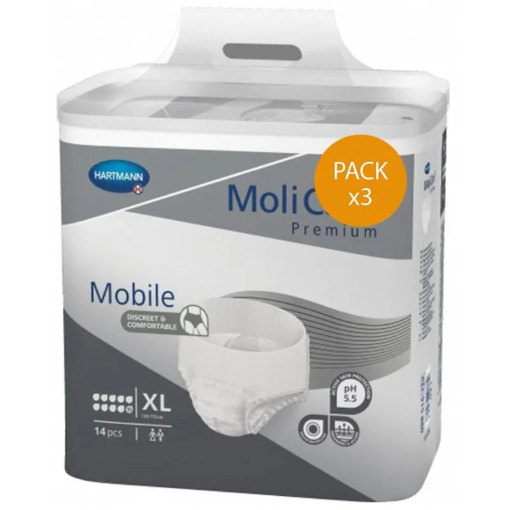 Molicare Mobile Pull Up Light 10 Gocce Pannolino Taglia XL
