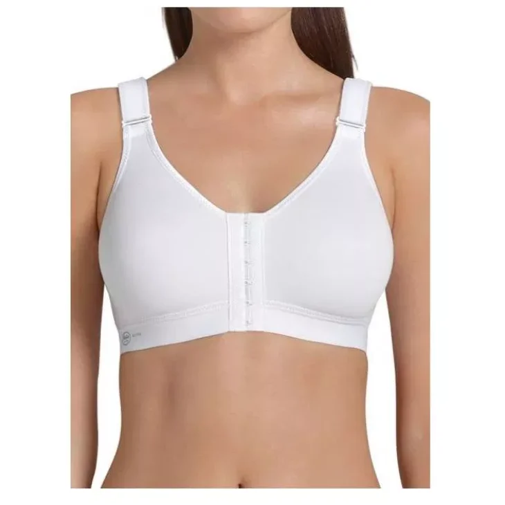 Anita Active 5523 Reggiseno Con Apertura Frontale Bianco EU90 Cup B
