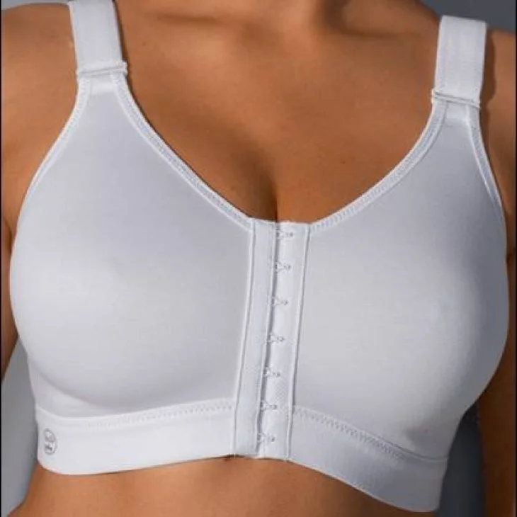 Anita Active 5523 Reggiseno Con Apertura Frontale Bianco EU100 Cup C