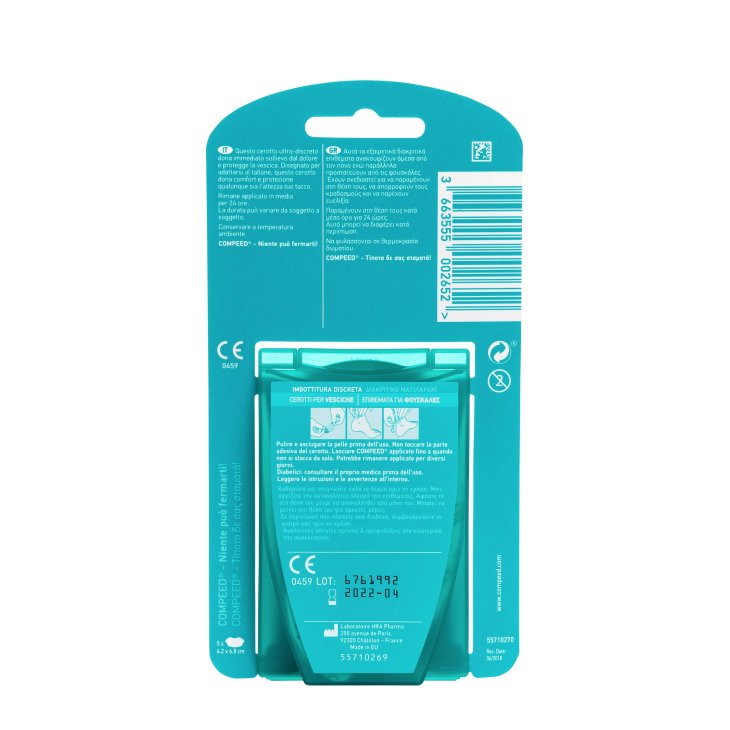 Compeed Cerotti Vesciche Tacchi Alti 5 Pezzi